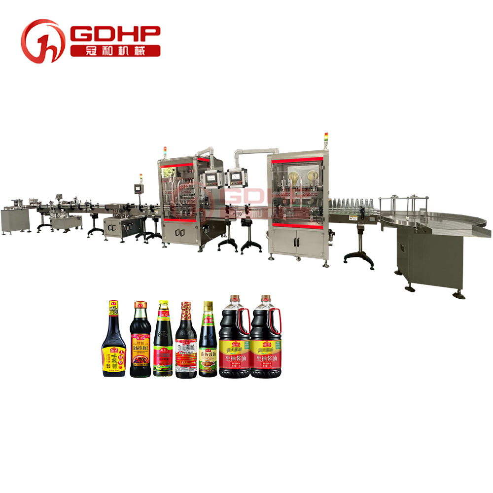 玻璃瓶酱料灌装机